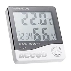 دماسنج و رطوبت سنج آکاد دیجیتال (با گارانتی شرکتی) مدل HTC-1