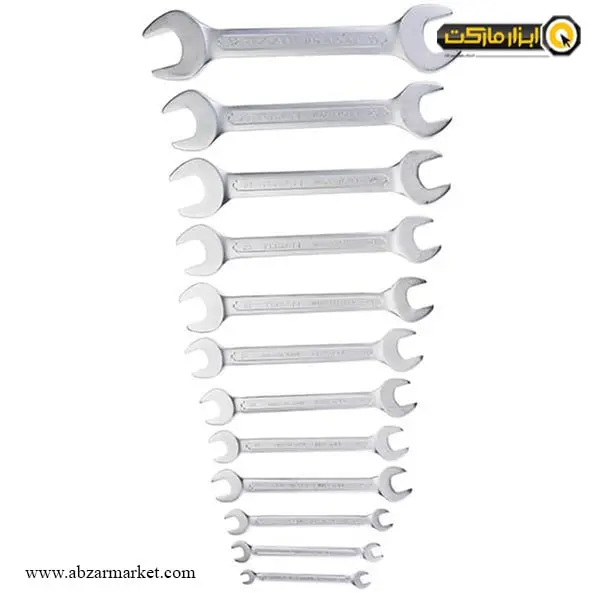 ست آچار دو سر تخت توسن 12 عددی مدل T103-S12 ست آچار دو سر تخت توسن 12 عددی مدل T103-S12