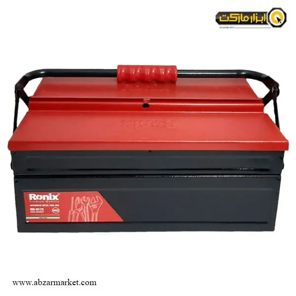 جعبه ابزار فلزی رونیکس 40 سانتی متر مدل RH-9172 جعبه ابزار فلزی رونیکس 40 سانتی متر مدل RH-9172