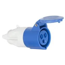سوکت صنعتی پارت الکتریک مادگی سیار تک فاز 3x32 مدل PRT 558
