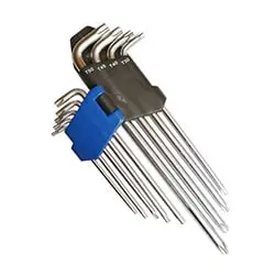 آچار آلن ستاره‌ای واکتا کارتی بلند 9 عددی مدل 58109