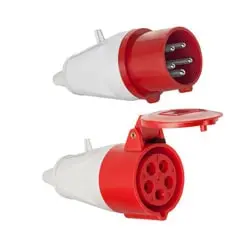 سوکت صنعتی پارت الکتریک نری و مادگی سیار سه فاز 5x32 مدل PRT 616