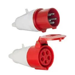 سوکت صنعتی پارت الکتریک نری و مادگی سیار سه فاز 5x16 مدل PRT 590