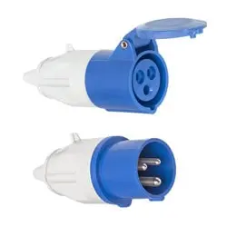 سوکت صنعتی تک فاز پارت الکتریک نری و مادگی سیار 3x32 مدل PRT 693