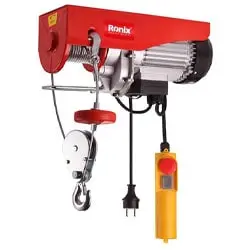 جرثقیل سقفی برقی رونیکس 1 تن 18 متری مدل RH-4136