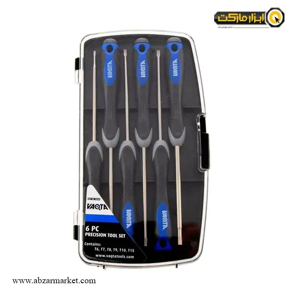 ست پیچ گوشتی واکتا 6 عددی مدل 58406