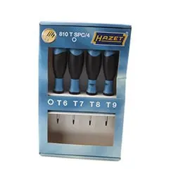 ست پیچ گوشتی ستاره ای هازت 4 عددی مدل 810T SPC-4