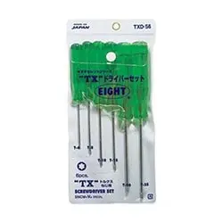 ست پیچ گوشتی ستاره ای ایت آلنی 6 عددی مدل TXD-S6