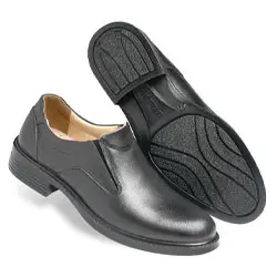 کفش اداری فرزین طرح فدرال رو ساده بدون بند