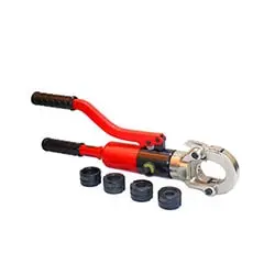 پرس لوله پنج لایه دستی هیدرولیک شمس فک گردان مدل 4003