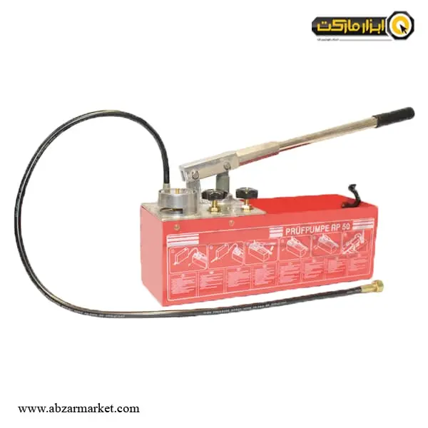 تست پمپ دستی پویا صنعت 100 بار مدل PSPT-100