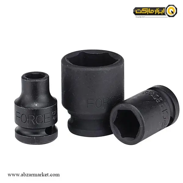 بکس تکی فشار قوی 1/2 اینچ فورس کوتاه 6 گوش سری 445 بکس تکی فشار قوی 1/2 اینچ فورس کوتاه 6 گوش سری 445