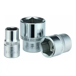 بکس تکی 1/4 اینچ فورس کوتاه 6 گوش سری 525