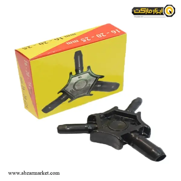 برقو سه طرفه لوله پنج لایه شمس مدل 4090