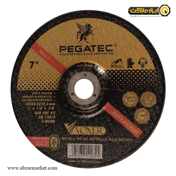 صفحه آهن بر پگاتک 180x3 میلی متر صفحه آهن بر پگاتک 180x3 میلی متر