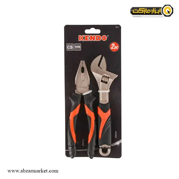 ست آچار فرانسه و انبر دست کندو مدل 85111