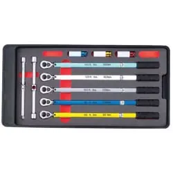 ست آچار ترکمتر و آچار چرخ 1/2 اینچ فورس 10 عددی 190-88 نیوتن مدل 64707