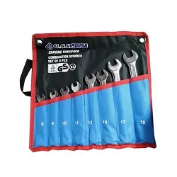 ست آچار یک سر رینگ یک سر تخت یو اس ویرجینیا 8 عددی