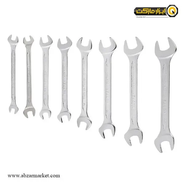 ست آچار دو سر تخت واستر 8 عددی ست آچار دو سر تخت واستر 8 عددی