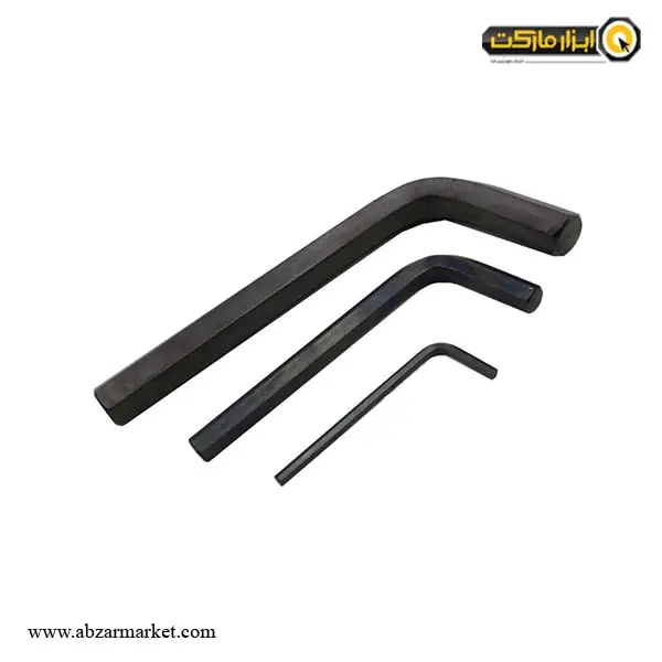 آچار آلن شش گوش واستر تکی کوتاه