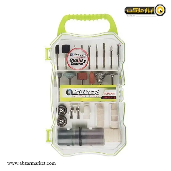 ست ابزار حکاکی مینیاتوری سیلور 70 پارچه مدل GT-P01A16 ست ابزار حکاکی مینیاتوری سیلور 70 پارچه مدل GT-P01A16