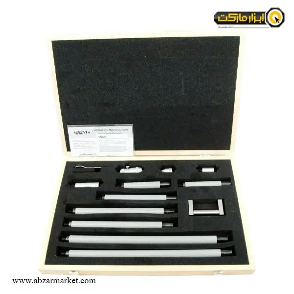 ست میکرومتر لوله اینسایز داخل سنج 1500-50 میلی متر (با گارانتی شرکتی) مدل 1500-3222 ست میکرومتر لوله اینسایز داخل سنج 1500-50 میلی متر (با گارانتی شرکتی) مدل 1500-3222