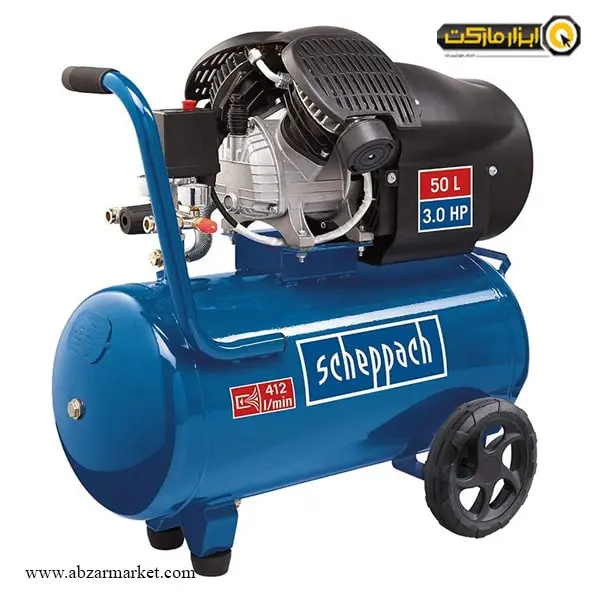 کمپرسور باد شپخ 50 لیتری دو سیلندر مدل HC52DC کمپرسور باد شپخ 50 لیتری دو سیلندر مدل HC52DC