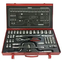 جعبه بکس توسن 34 پارچه 1/2 اینچ مدل T1252-34M