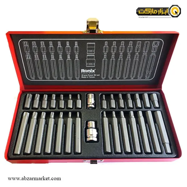 جعبه بیت رونیکس ترکیبی 30 عددی مدل RH-2697 جعبه بیت رونیکس ترکیبی 30 عددی مدل RH-2697