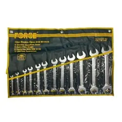 ست آچار دو سر تخت فورس 12 عددی مدل 5128P