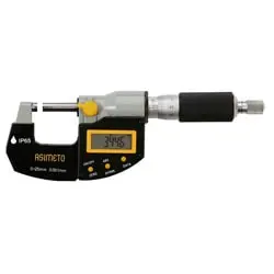 میکرومتر دیجیتال آسیمتو خارج سنج 25-0 میلی متر مدل 4-01-105