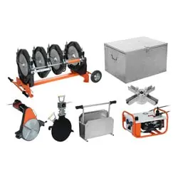 دستگاه جوش پلی اتیلن هیدرولیک پویا صنعت (صادراتی) مدل 63-250