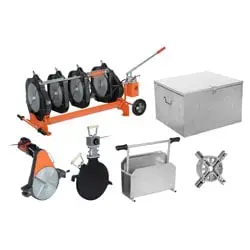 دستگاه جوش پلی اتیلن نیمه هیدرولیک پویا صنعت مدل 90-315