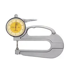 ضخامت سنج ورق ساعتی آسیمتو 10-0 میلی متر بازو بلند مدل 0-02-491