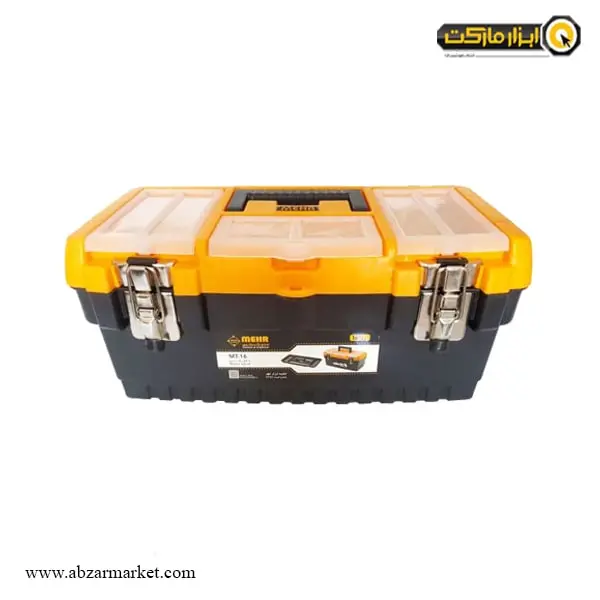 جعبه ابزار پلاستیکی مهر 41 سانتی متر مدل MT16 جعبه ابزار پلاستیکی مهر 41 سانتی متر مدل MT16