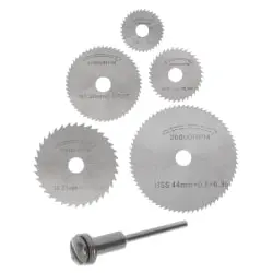 ست تیغ فرز مینیاتوری درجه یک ۶ عددی مدل 47362