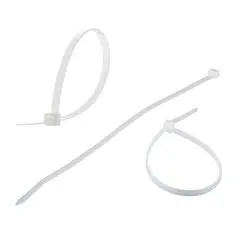 بست کمربندی سفید بسته 100 عددی