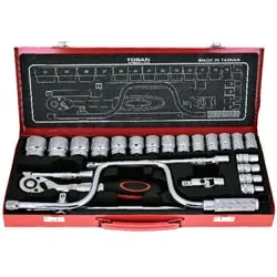 جعبه بکس توسن 24 پارچه 12 پر 1/2 اینچ مدل T1252-24M-12