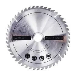 تیغ اره الماسه چوب بر شپخ 255x48 مدل 7901200706