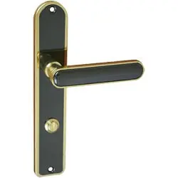 دستگیره پلاک لوکس دلتا زرد و مدادی مدل 21/21