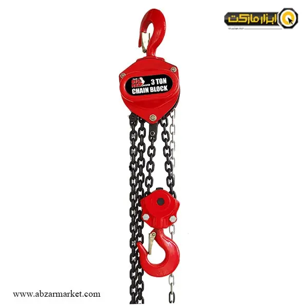 جرثقیل زنجیری بیگ رد 3 تن مدل TRC90301 جرثقیل زنجیری بیگ رد 3 تن مدل TRC90301