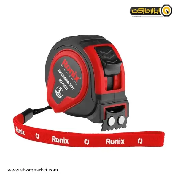 متر 3 متری رونیکس روکش دار میکرون مدل RH-9037 متر 3 متری رونیکس روکش دار میکرون مدل RH-9037