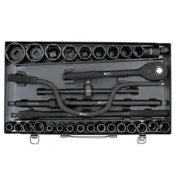 جعبه بکس داناپلاس فشار قوی 32 پارچه 1/2 اینچ مدل D7940132