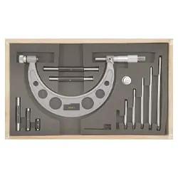 ست میکرومتر آسیمتو میله ای 300-150 خارج سنج مدل 0-12-111