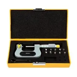 میکرومتر پیچ آسیمتو 100-75 میلی متر خارج سر تعویض شو مدل 0-04-133