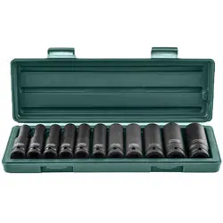 ست بکس جانزوی فشار قوی 11 پارچه 1/2 اینچ بلند مدل S03AD4111S