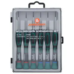 ست پیچ گوشتی ساعتی جانزوی 6 عددی مدل D3750P06S