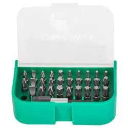 ست سر پیچ گوشتی جانزوی 31 عددی مدل DBT31B