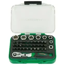 ست سر پیچ گوشتی جانزوی 40 عددی مدل RD02040S