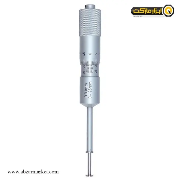 میکرومتر شیار (سرنگی) آسیمتو 25-0 میلی متر مدل 0-01-163